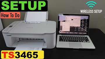 Canon Pixma TS3465 Setup Using MacBook