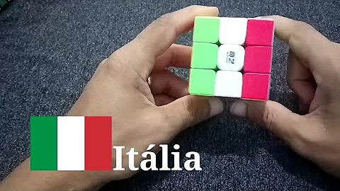 Como é a bandeira da Itália?