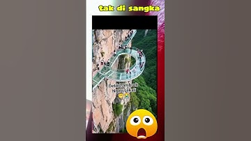"Detik-Detik Jembatan Kaca Ambruk! Ngeri Banget!" #shortvideo #trending