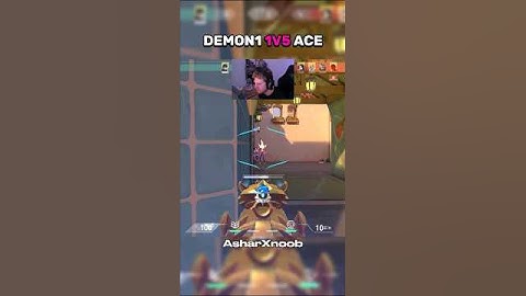 1v5 ACE 🔥 ...#valorant