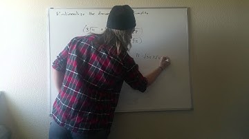 Rationalize the denominator and simplify