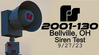 Brand New 2001-130 Siren Test - Alert - Bellville, OH