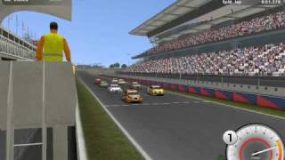 GTR Evolution HONO-RACE Rｄ02 Barcelona GP 20081227