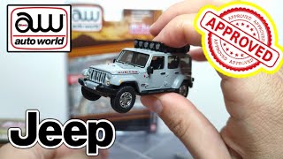 JEEP WRANGLER RUBICON | AUTO WORLD DIECAST UNBOXING AND REVIEW - YouTube