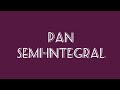 PAN SEMI - INTEGRAL DE SAL