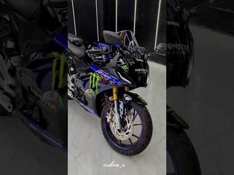 R15M monster edition🔥🔥🔥#bikestatus