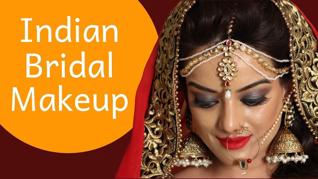 Bridal Makeup Contemporary Indian Bridal Look YouTube