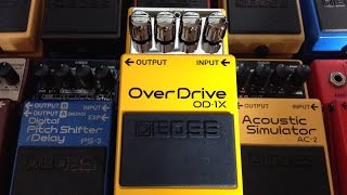 Boss Pedal Review 50 Od-1X Overdrive