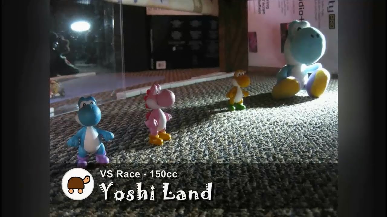 Yoshi Land - Mario Kart Stopmotion