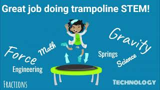 Upper Elementary - Trampoline STEM: Bouncing