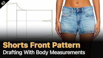 Hoe je patronen voor shorts vanaf nul tekent met lichaamsmaten [patroon maken tutorial]