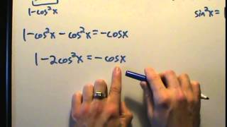 Trigonometry - Trig Equations - Example 14