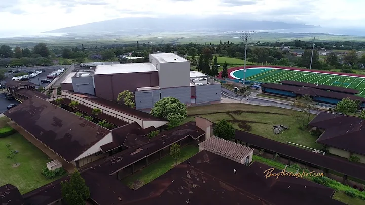 King K Preforming Art Center Drone Overview by Ran...