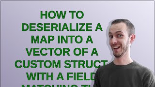 How to deserialize a map into a vector of a custom struct, with a field matching the key?