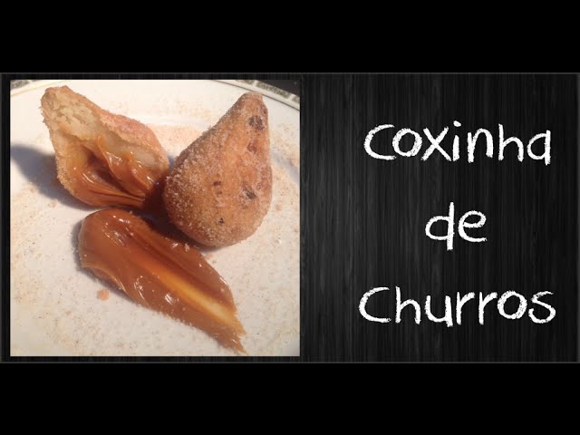 COXINHA DE CHURROS PÁ CUMÊ