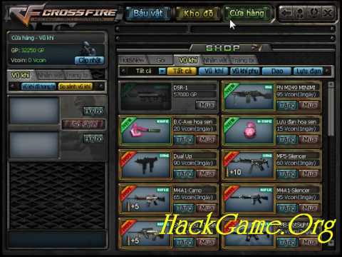 Huong dan Hack Vcoin GP quay Delta, Rose va bug sung bau vat CrossFire 2010