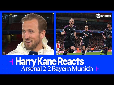"THEY'RE TOP FOR A REASON" | Harry Kane | Arsenal 2-2 Bayern Munich | UEFA Champions League