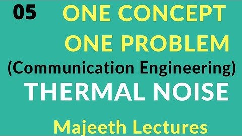 Thermal Noise-OCOP 05-TRB Polytechnic ECE