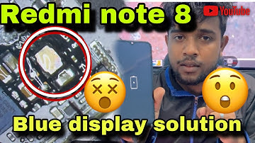 Redmi note 8 blue display solution 📲 || technical expert assam #foryou #technical #explore