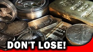 Here's How To AVOID Losing Money Investing In Silver