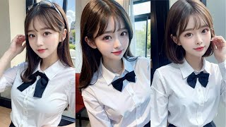 [AI] Lookbook 룩북 ルックブック / School Uniform 교복 制服