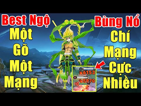 [Gcaothu] Best Ngộ Không mùa 22 full chí mạng chỉ 1 gõ 1 mạng - Ăn mạng Aleister liên tục gây ức chế