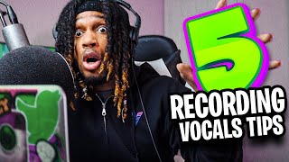 Vocal Melody Hack - How To Record VOCALS BETTER AT HOME  // Vocal Recording Tips