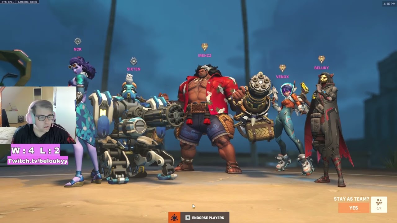 on termine les games de placement . suspense