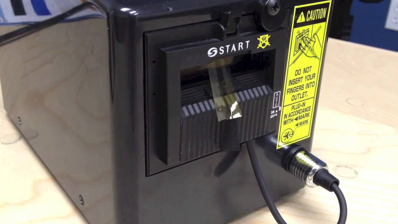 zcM1000K Electronic Tape Dispenser with Half Inch Kapton Tape YouTube