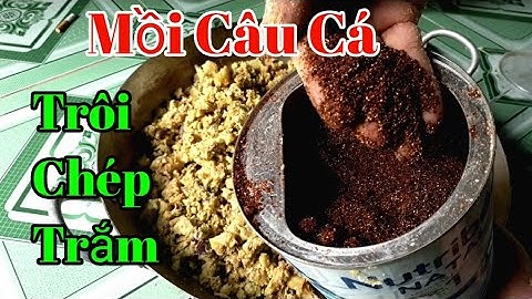 Câu Cá TV Mồi câu cá  trôi, chép, trắm, Hiệu Quả - Dễ Làm | Mồi Ngũ Cốc ủ Nhí CuTe