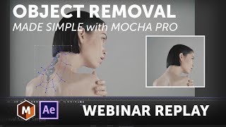 Mocha Pro Webinar: Object Removal Made Simple