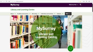 SurreySearch: how to access your library account