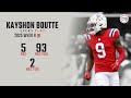 Kayshon Boutte Week 6 Highlights | Every Target and Catch vs Saints
