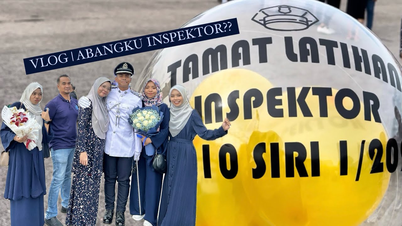 VLOG | Perbarisan Tamat Latihan Inspektor Bil 10 Siri 1/2023