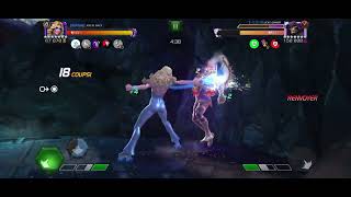 Mcoc aw node 25 kindred with dazzler 