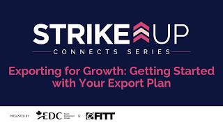 Exporting for Growth: Getting Started with Your Export Plan