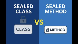 🔒 Sealed Classes & Sealed Methods in C# | Complete Explanation with Examples