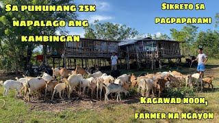 DATING KAGAWAD PINALAGO ANG 25K NA PUHUNAN SA GOAT FARMING | SIKRETO SA PAGPAPARAMI | GENSAN