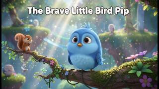 The Brave Little Bird Pip 🐦 | Bedtime Story for Kids | Moral Story About Courage