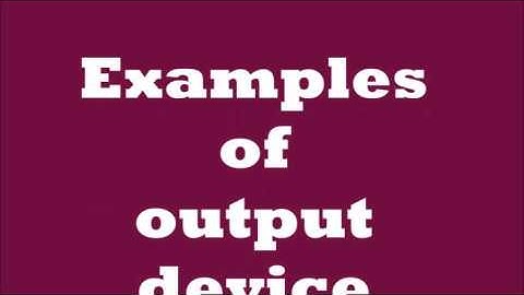 Input and Output (CSC 134)