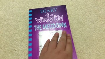 Diary of a wimpy kid 13 The Meltdown and  giveaway video
