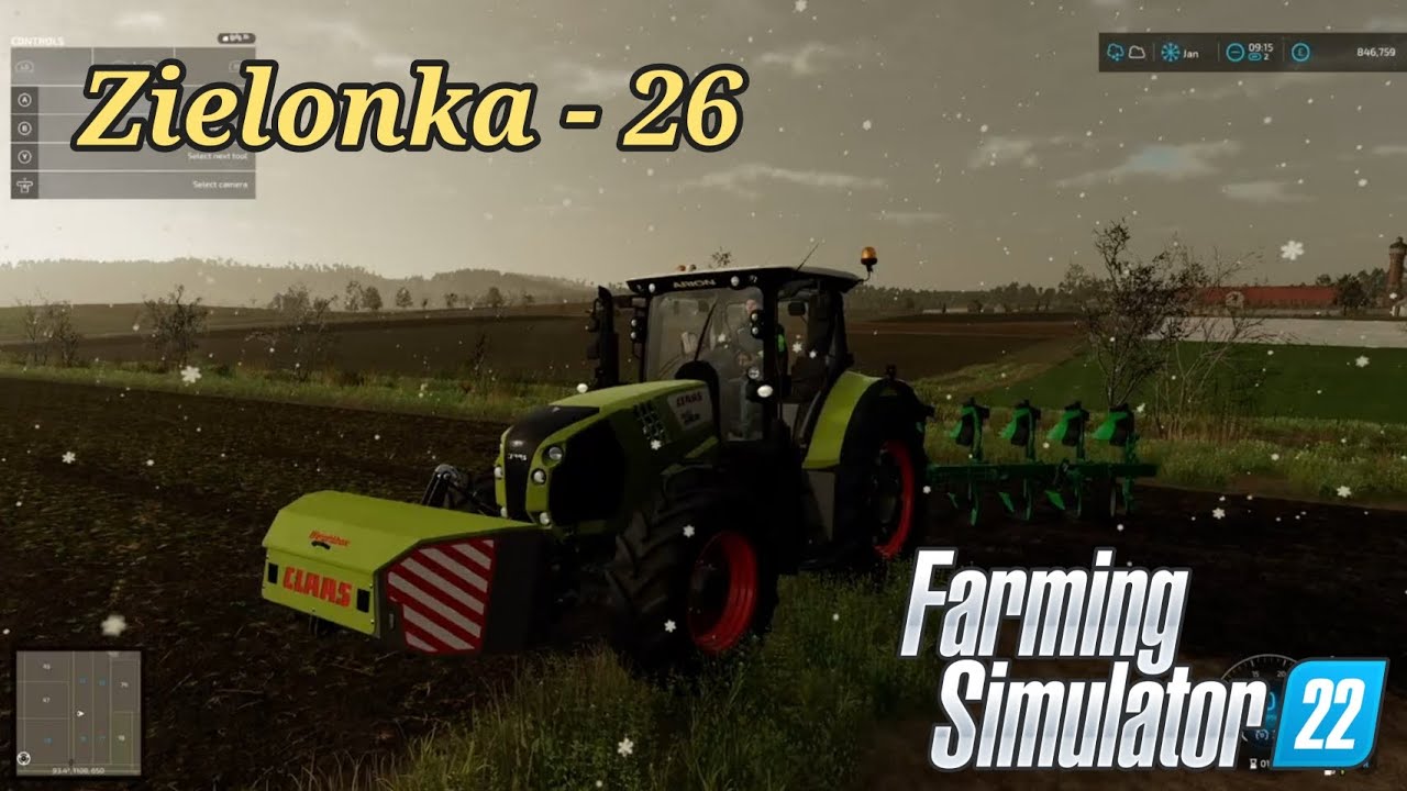 Winter Field Prep!! | Zielonka | Farming Simulator 22 | Xbox