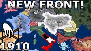 What if Half of Italy was a German Puppet in WW1? | HOI4 Timelapse
