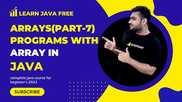 Array In Java In(Hindi/Urdu) (part-7) | Find The Missing Number In Array