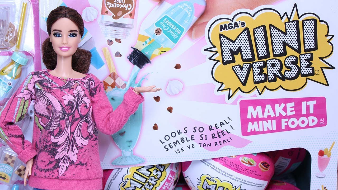 Let's take a look at Mini Food! MGA's MINI Verse Make it Mini Food