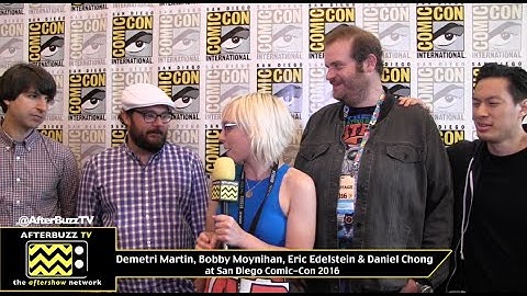 We Bare Bears cast at San Diego Comic-Con 2016