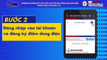 Hướng dẫn thay đổi chủ hợp đồng mua bán điện qua website evnhcmc