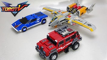 【トボットV3】初期ロボ３体変形のみ タキオン・ワイルドチーフ・ジェットサンダー　또봇V Tobot V season3 ３robots