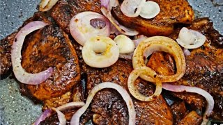 Pork Steak ala Bistek | Pork Steak Recipe | How to Cook Pork Steak