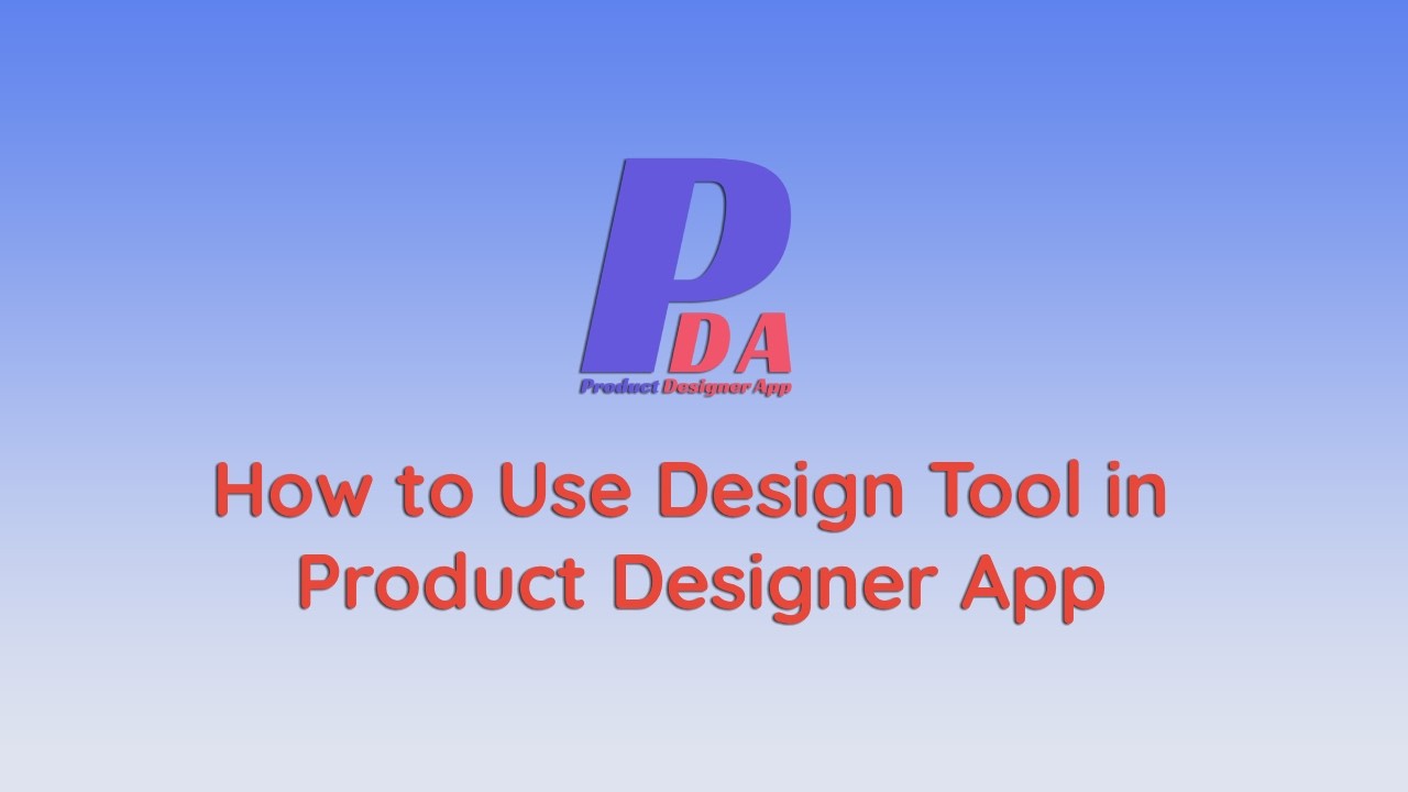 Using Design Tools Real How to Use Design Tool in Product Designer App | Complete Beginner ...